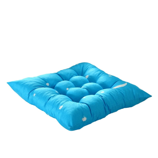 Sofa Vama Ropa de Cama Cojín de silla cepillado grueso con estampado de estrellas para oficina, estudiantes, para las cuatro estaciones, cojín para silla de comedor for Navideño