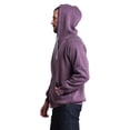 thumbnail image 6 of G-Style USA Men's Heavyweight Zip-Up Hoodie Sweatshirt HL13102 - Heather Purple - Large, 6 of 7