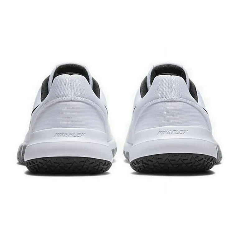 Nike Men's Flex Control TR4 Cross Trainer, White/Blacksmoke Grey