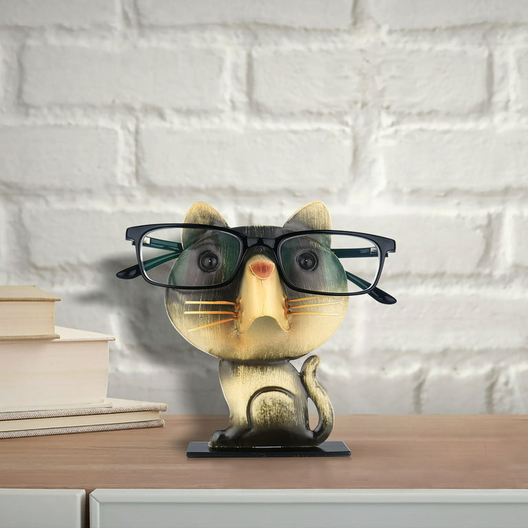 Cat Eyeglasses Holder, Cat Eyeglass Stand, Glasses Holder
