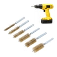 thumbnail image 1 of Twisted Wire Cleaning Brush  6PCS Bore Brush Bore Cleaning Brush Set 4 Inch Rust Proof Twisted Wire Cleaning Brush with 1 4 Inch  Mouthwash & Rinses, 1 of 7