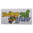 thumbnail image 3 of Swing Set Stuff Inc. Highback Full Bucket (Black) with 5.5 Ft. Coated Chain, 3 of 3