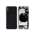thumbnail image 1 of Replacement Back Housing Cover With Parts For iPhone X (10) - Black/Space Grey, 1 of 1