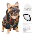 thumbnail image 3 of Balery Welcom Fall Sudadera con Capucha para Perros Pequeños – Ropa para Mascotas, Disfraz para Perros y Gatos, Ideal para Fiestas y Cosplay-Medium, 3 of 7