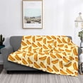 thumbnail image 2 of Yiaed Hot Dog 3 Print Blanket Throw Blanket Soft Cozy Flannel Blanket for Home Bed Sofa Couch Chair-80"x60", 2 of 6