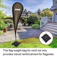 thumbnail image 3 of Sac 3 Pcs Sacs de Sable pour Drapeaux Poids Remplissable pour Base de Mât de Drapeau Sac de Sable Multi-Usage pour Tente Base de Parapluie, 3 of 7
