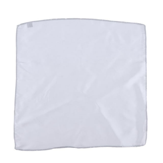 lionlar silk handkerchief plain handkerchief solid gray