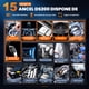 thumbnail image 4 of Ancel Ds200 Todos Los Sistemas Obd2 Scanner Para Abs, Srs con Bst100 12v Probador De Batería De Coche, 4 of 6
