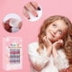 thumbnail image 4 of 120 uñas postizas para niñas, prepegadas, cobertura total, adhesivas, a presión, 4 of 9