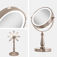 thumbnail image 6 of Zadro LED Lighted Makeup Mirrors with Magnifications & Swiveling Heads, 6 of 6