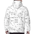 thumbnail image 5 of Hoodies for Men - Print equation Math Long Sleeve Comfrt Men'S Fashion Hoodies & Sweatshirts, Sweatshirts for Men Hoodies Pullover Clothing Clothes with Pouch, 5 of 7