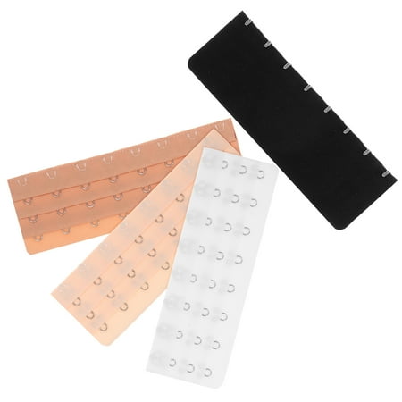 HOMEMAXS 4pcs Bra Strap Extender Bra Hooks Extenders Bra Clasp Extender Bra Extenders Bra Extensions Bodysuit Extender Replacement