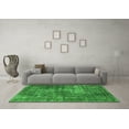 thumbnail image 3 of Ahgly Company Indoor Rectangle Oriental Green Industrial Area Rugs, 2' x 5', 3 of 4