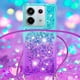 thumbnail image 4 of Funda para Xiaomi Redmi Note 13 Pro 5G Brillantina Líquida Divertida Reluciente y con Cristales en Movimiento Cuerpo Cruzado con Cordón Ajustable, 4 of 5