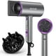 thumbnail image 1 of NEXPURE Secador de Pelo de 2000W, Secadora de Cabello Iónica con Difusor y Concentrador, 3 Niveles de Calor, Plegable para Casa y Viaje, Morada, 1 of 8