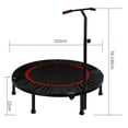 thumbnail image 2 of axGear Trampoline 40 Inch Indoor / Outdoor Home Fitness Exercise Foldable Rebounder, 2 of 7
