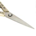 thumbnail image 3 of Embroidery Sewing Scissor Vintage DIY Stainless Steel Paper Fabric Cutting Scissor for Household Daily Use Cyan, 3 of 4