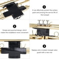 thumbnail image 5 of IBASETOY Musical Instrument Protective Black Trumpet Cover for Hand Grip and Surface, 5 of 6
