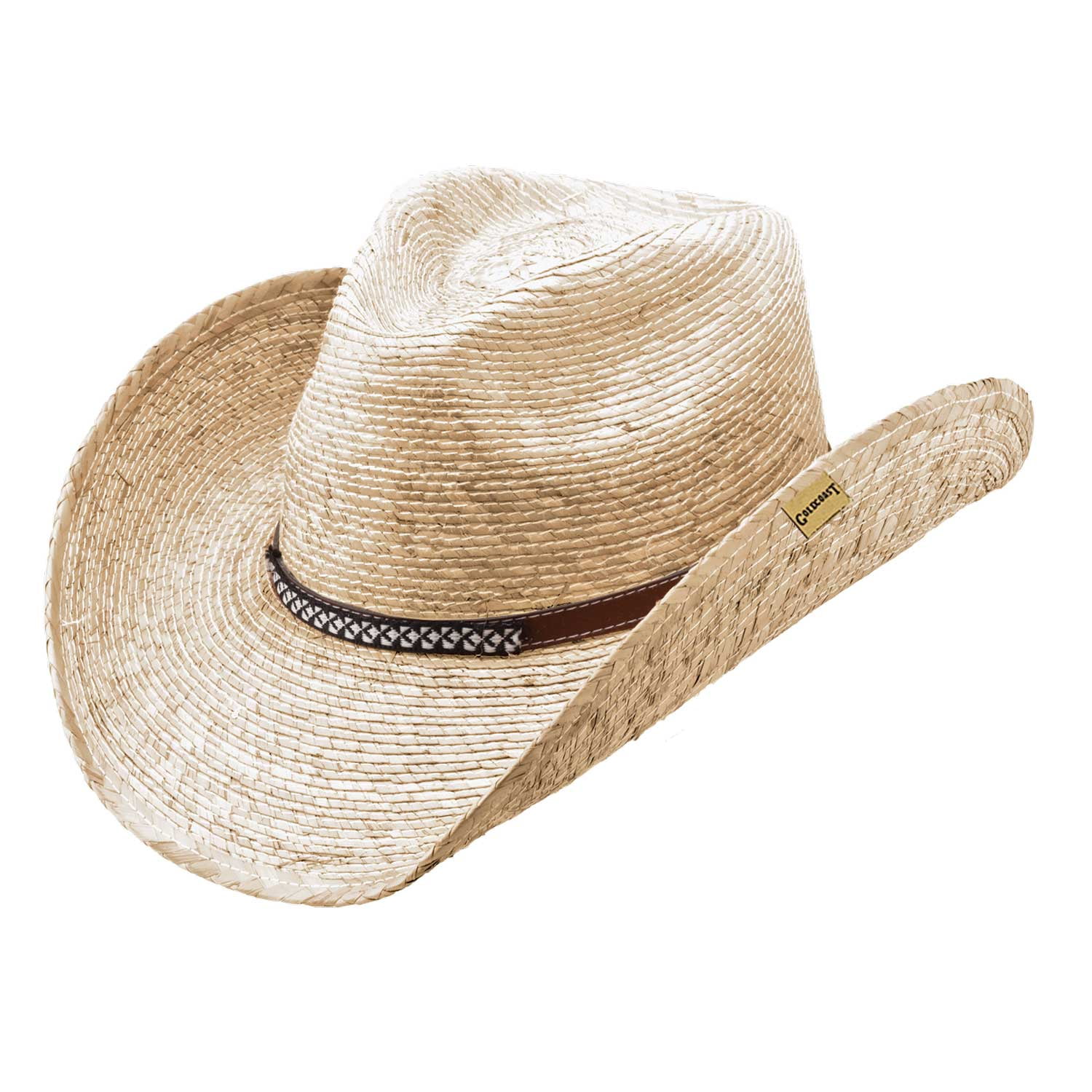 Goldcoast Braun Western Cowboy Straw Hat 