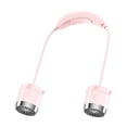 thumbnail image 2 of Ventilador de cuello para refrescarse con manos libres: ventilador portátil con control de velocidad continuo, recargable por USB, silencioso, ideal para viajes al aire libre, acampadas y uso diario., 2 of 6