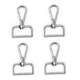 thumbnail image 6 of perfeclan 6X 4pcs Alloy Swivel Lobster Claw Clasps Square Tail DIY Crafts Supplies, 6 of 9