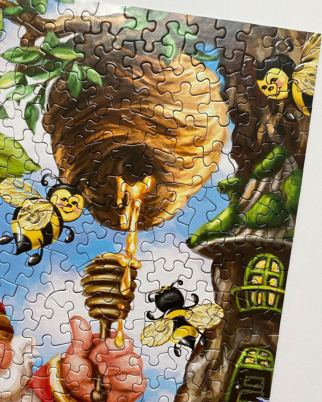 Springbok 500 Piece Gnome Worries Bee Happy Jigsaw Puzzle for Adults and Family