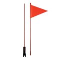 thumbnail image 2 of Safety Flag Set Kids Mountain Bike Flagpole Safety Triangular Flag With Mounting Bracket, 2 of 8