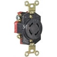 thumbnail image 2 of Cooper Wiring L620R 20 Amp 3 Wire Ground Lock Receptacles, 2 of 2