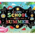 thumbnail image 3 of Tropical Flamingo School Summer Beach Banner Pineapple So Long School Hello Summer for Graduation Party Pool Beach Party Vacation, 3 of 7