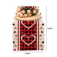 thumbnail image 6 of KCEHTA Valentines Day Table Runner Love Heart Valentine Table Runner Rectangle Valentines Day Tablecloth Kitchen Dining Table Decorations 13 x 72 Inch, 6 of 6