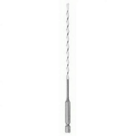 UPC: 0000346465747 | Bosch MP03 Jobber Bit Drill Bit Twist Flute 4 in L Flute Hex Shank 2 in L Shank 1/4 in Dia Shank