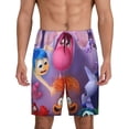 thumbnail image 3 of Lsque inside out 2 Mens Sleep Pajama Shorts,Short Pajama Pants, Cotton Ultra-Soft Knit-Medium, 3 of 9