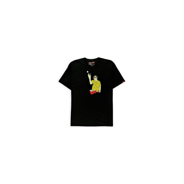 Camiseta gráfica Vans Nana Pong Hombre negro extragrande
