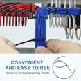 thumbnail image 5 of Uxcell 8 Inch Cable Zip Ties Self-Locking Nylon Wire Ties Heavy Duty Zip Tie with 50 LBS Tensile Strength (0.2"W) Black, 100 Pcs, 5 of 6