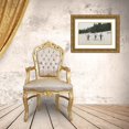 thumbnail image 3 of Wild Apple Portfolio 24x17 Gold Ornate Wood Framed with Double Matting Museum Art Print Titled - Ski Day, 3 of 4