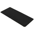 thumbnail image 1 of Black Microfiber Polyester Double Sink Bath Mat Runner - 48"L x 20"W, 1 of 6