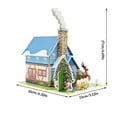 thumbnail image 2 of VONKY 3D Paper Assembly Toy Children Architecture Building Paper Model Kids Early Education Assembly House Toy Type 3, 2 of 6
