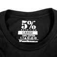 thumbnail image 3 of 5% Nutrition Rich Piana Black Muscle T-Shirt, Loyalty Cotton Short Sleeve Workout Gym Shirt for Men, 3 of 6