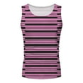 thumbnail image 2 of PEASKJP Mens Graphic Tank Tops Men's Muscle Shirts Sleeveless Gym Workout Tank Top (Purple,XL), 2 of 3