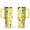 Yellow-55, variant on 40oz Tropical Pineapple Pattern Stainless Steel Flip Straw Tumbler Spill Proof Travel Cup Double Wall Vacuum Insulated Coffee Mug with Top Handle
