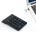 LYTiang Portable 18Key Mini 2.4G Wireless Numeric Keypad Vintage