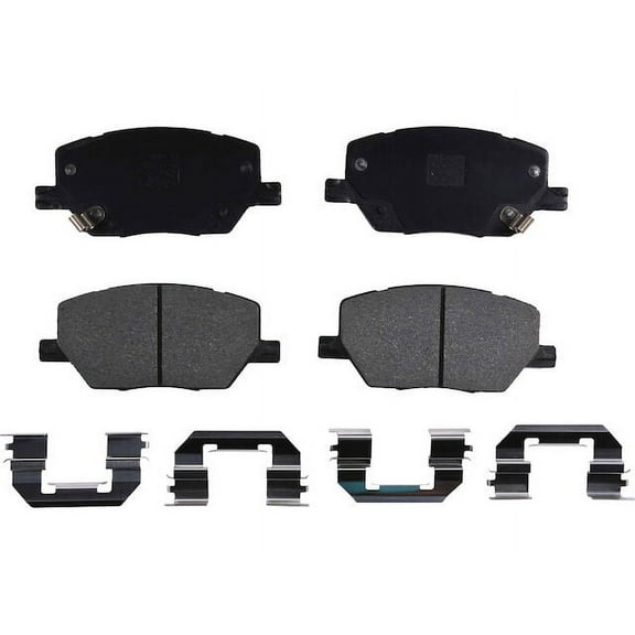 Front Brake Pad Set - Compatible with 2015 - 2022 Jeep Renegade 2016 2017 2018 2019 2020 2021