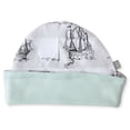 thumbnail image 1 of Gorro reversible de algodón orgánico para bebé Finn + Emma con barco, 1 of 2