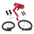 thumbnail image 1 of Z-bracket Billet Oil Catch Can Kit Oil Separator Reservoir Tank With Bracket Hoses Compatible For 11-21, 1 of 9