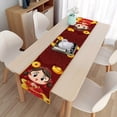 thumbnail image 4 of 2024 New Year Table Runner Tablecloth New Dragon Year Table Runner TV Cabinet Tablecloth Linen Coffee Table Holiday Gift Decorative Cloth, 4 of 6