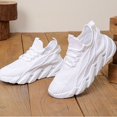 thumbnail image 6 of CHICVOMEY Breathable Sneakers for Women Running Shoes Lace Up Sneakers Non-Slip Blade Sole Comfortable Sneakers Casual Walking Shoes, 6 of 6