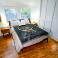 thumbnail image 3 of Pure Country Weavers The Moon Large Tapestry Throw Woven from Cotton - Made in The USA (72x54), 3 of 8