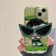 thumbnail image 3 of Cartoon Powerpuff Girls Sunglasses Holder Case For iPhone 14 13 12 11 Pro Max X XR XS 6 6S 7 8 Plus SE 2020 Soft Silicone Cover, 3 of 5