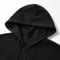 thumbnail image 6 of Jerdar Men's Solid Color Loose Casual Multi-Pocket Hooded Full Zip Long Sleeve Jacket Outdoor Jacket Men, 6 of 8