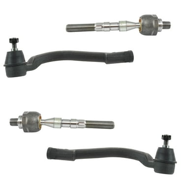 TRQ Front Inner and Outer Tie Rod Set Fits Select 2010-2017 Hyundai Tucson 2011-2013 Kia Sportage